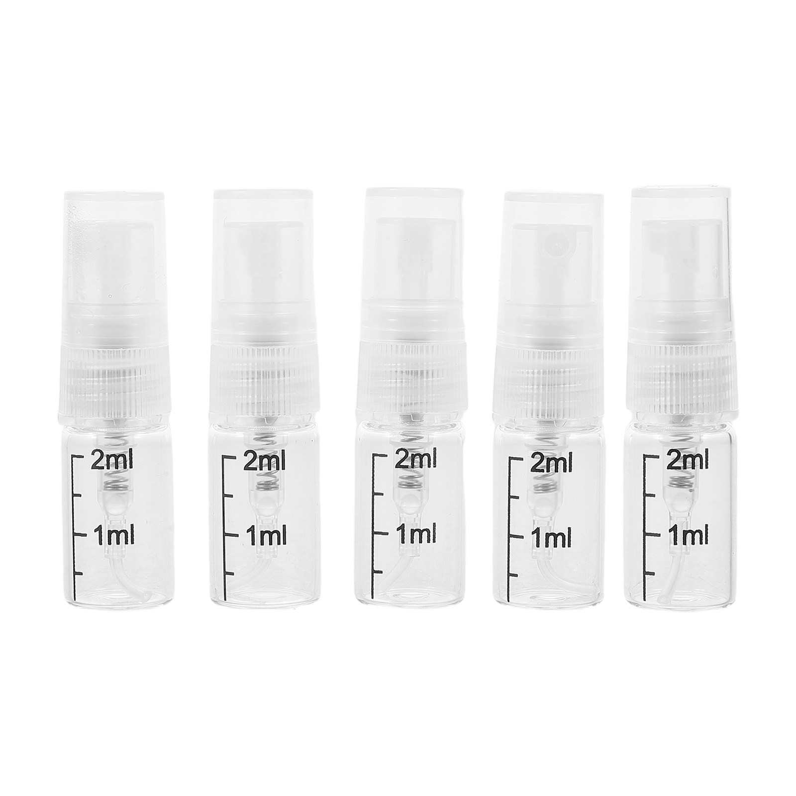 Perfume Atomizer Travel - Lot de 5 mini flacons pulvérisateurs