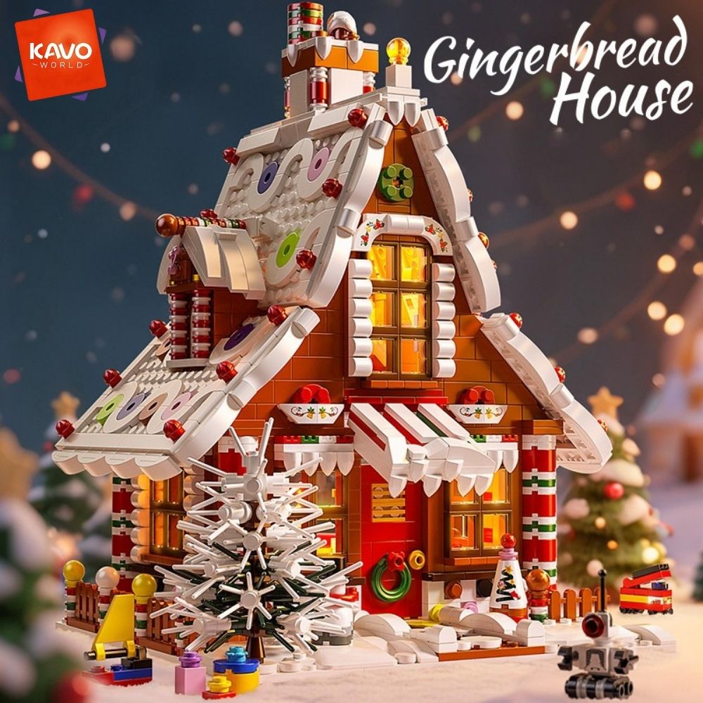 Home Fragrance Gingerbread - KAVOWORLD Ensemble de blocs de construction