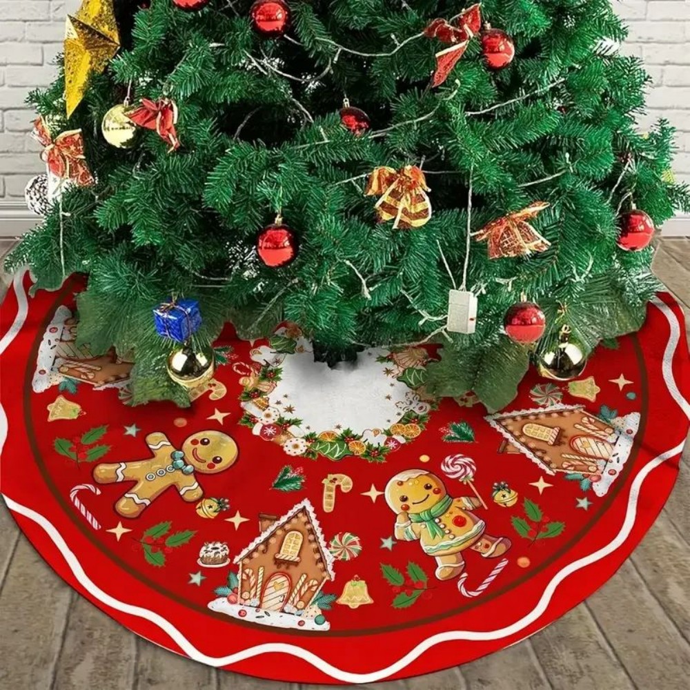 Home Fragrance Gingerbread - VIKAMA 2025 Jupe d'arbre de Noël