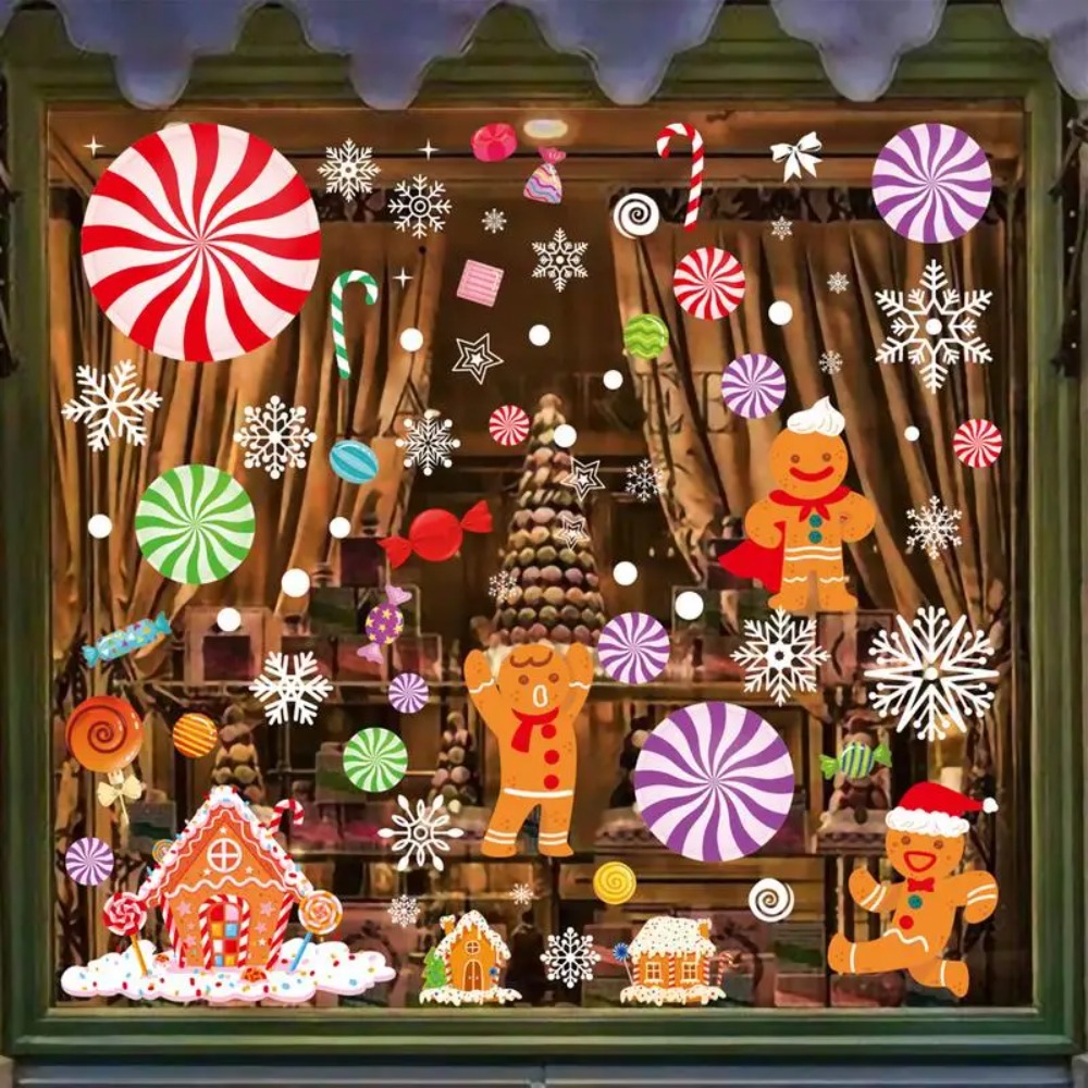 Home Fragrance Gingerbread - Autocollants de bonbons de maison en