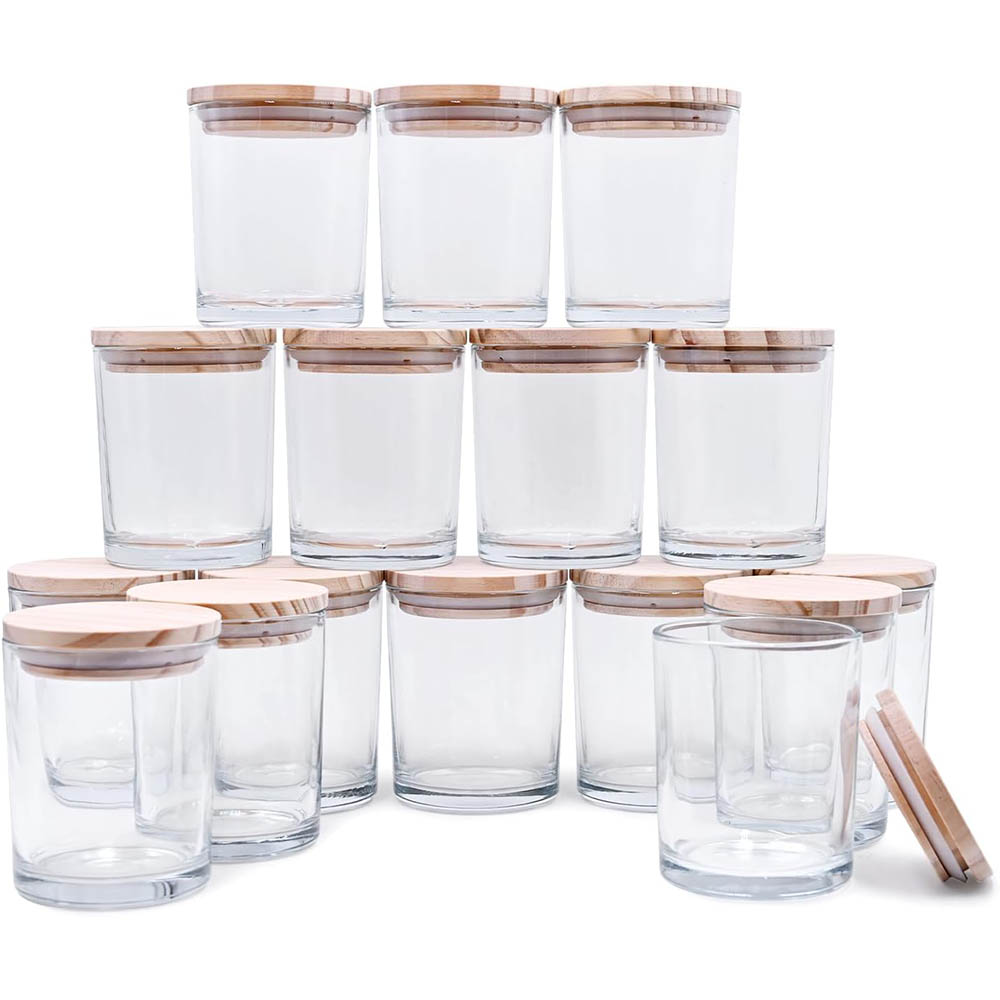 Amber Jar Candle - Pots de bougies épais de 200ml