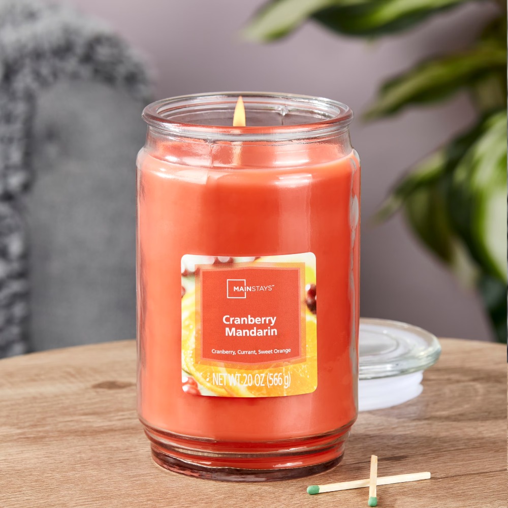 Bougie parfumée aux canneberge - Home Fragrance Scented Candle avis et prix