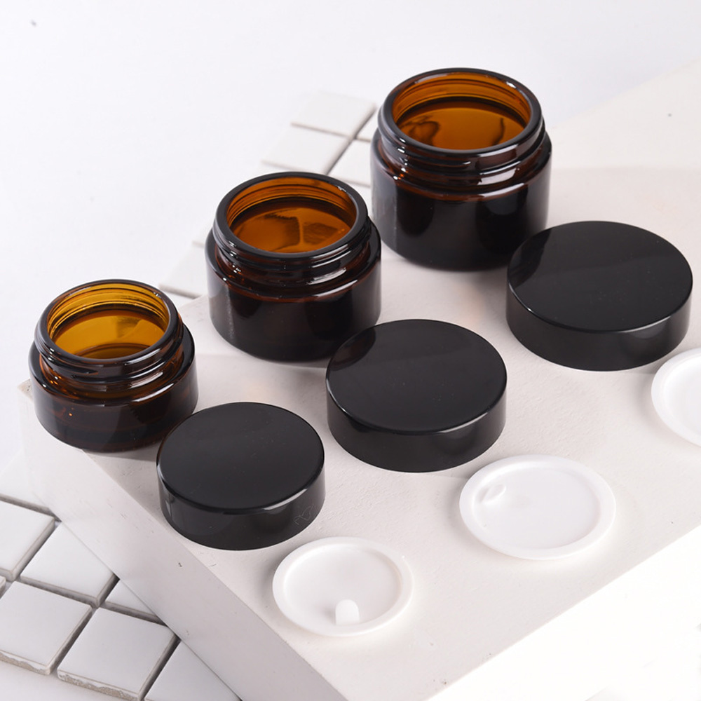 Bougie en verre de forme ronde - Amber Jar Candle avis et prix