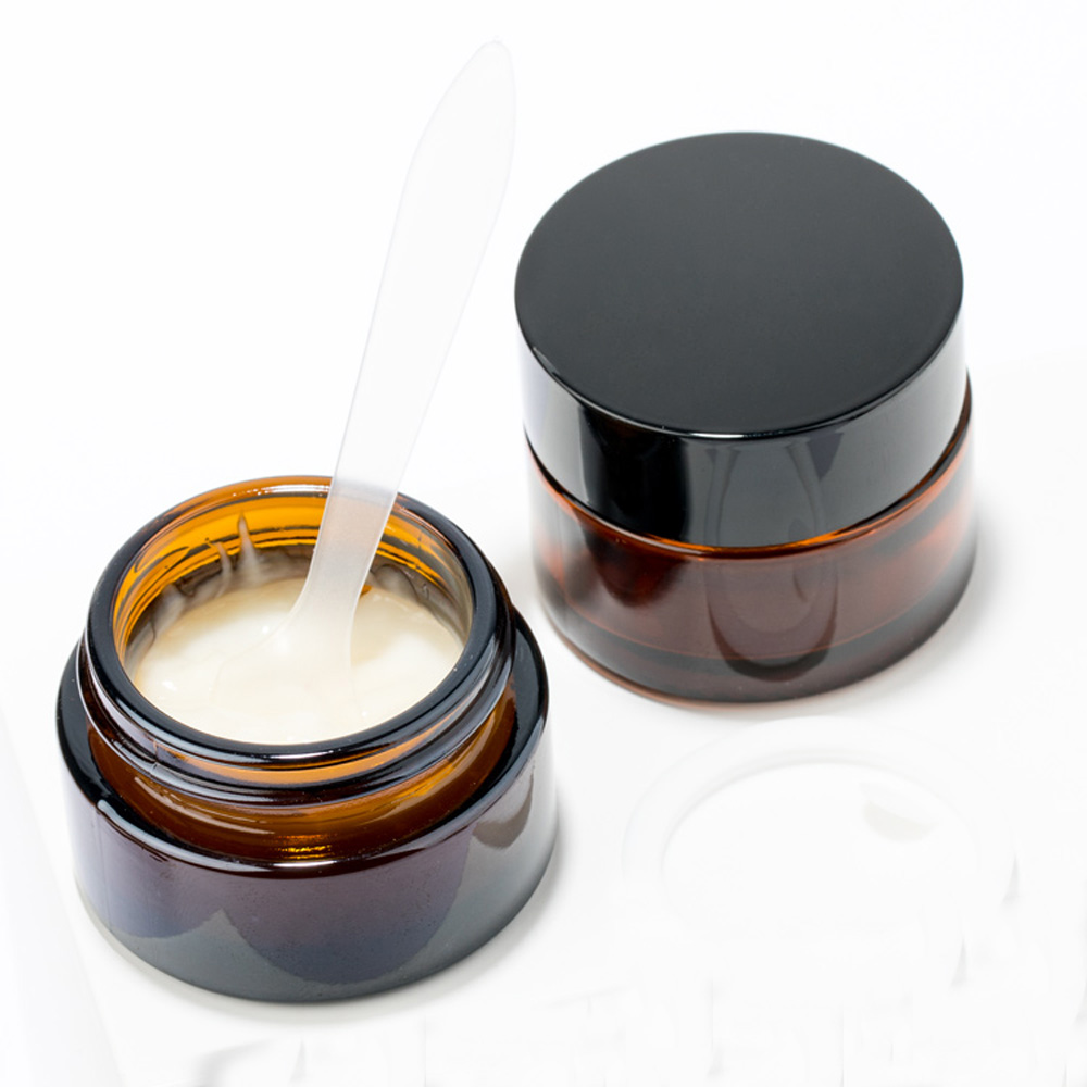 Bougie en verre de forme ronde - Amber Jar Candle avis et prix
