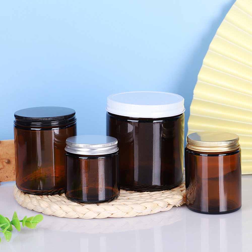 Tasse et bougie en verre de fo - Amber Jar Candle avis et prix