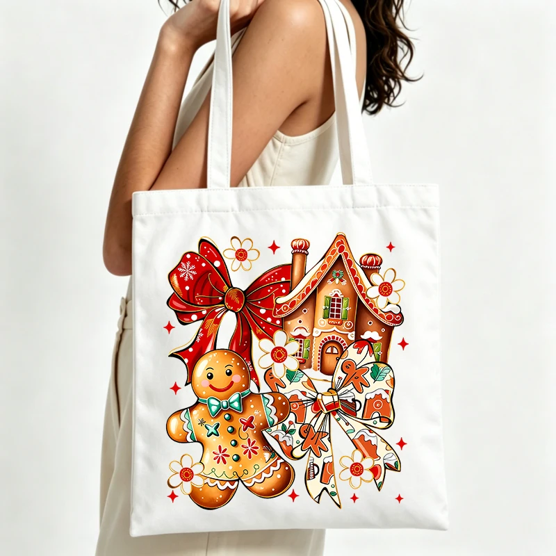 Sac fourre-tout en toile avec  - Home Fragrance Gingerbread avis et prix