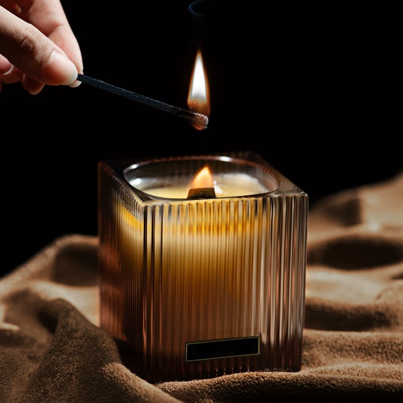 Bougie parfumée d'aromathérapi - Home Fragrance Scented Candle avis et prix