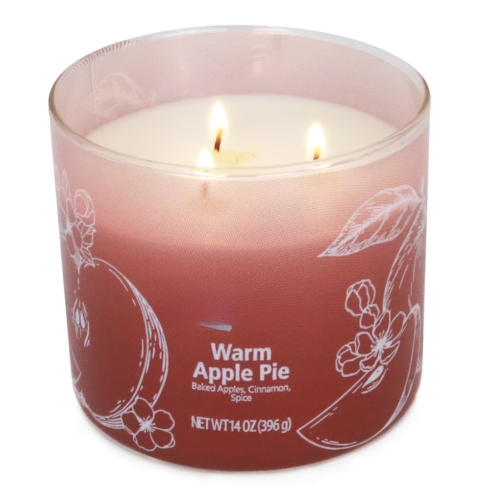 Bougie parfumée à la tarte aux - Home Fragrance Scented Candle avis et prix