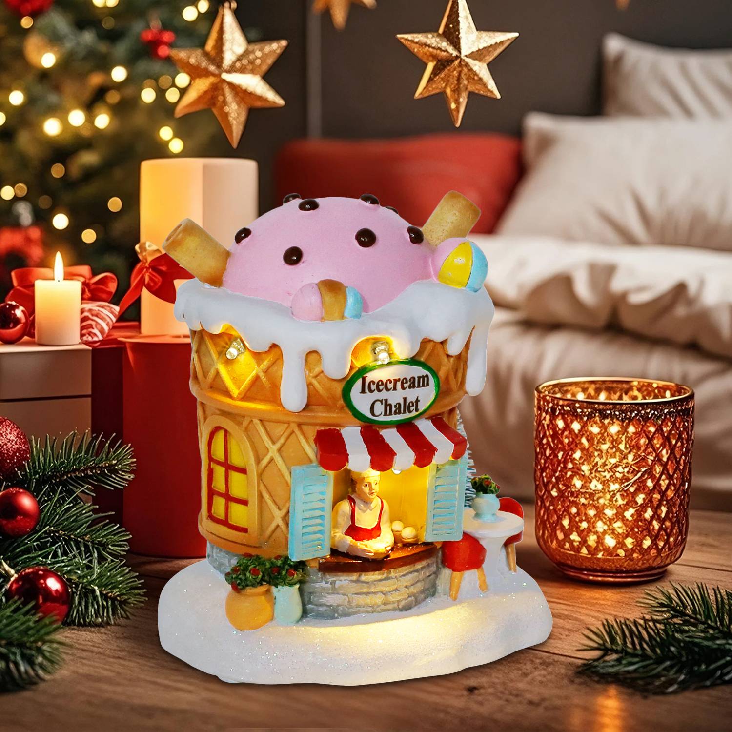 Maison de Village en pain d'ép - Home Fragrance Gingerbread avis et prix