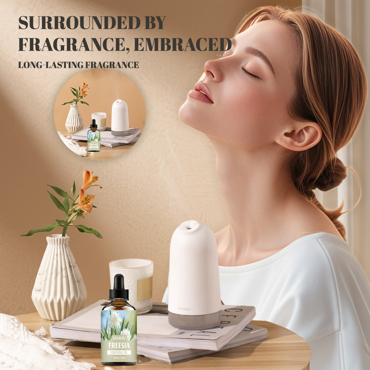 NIVAVIN 30ml/60ml/100ml Huile  - Home Fragrance Co avis et prix