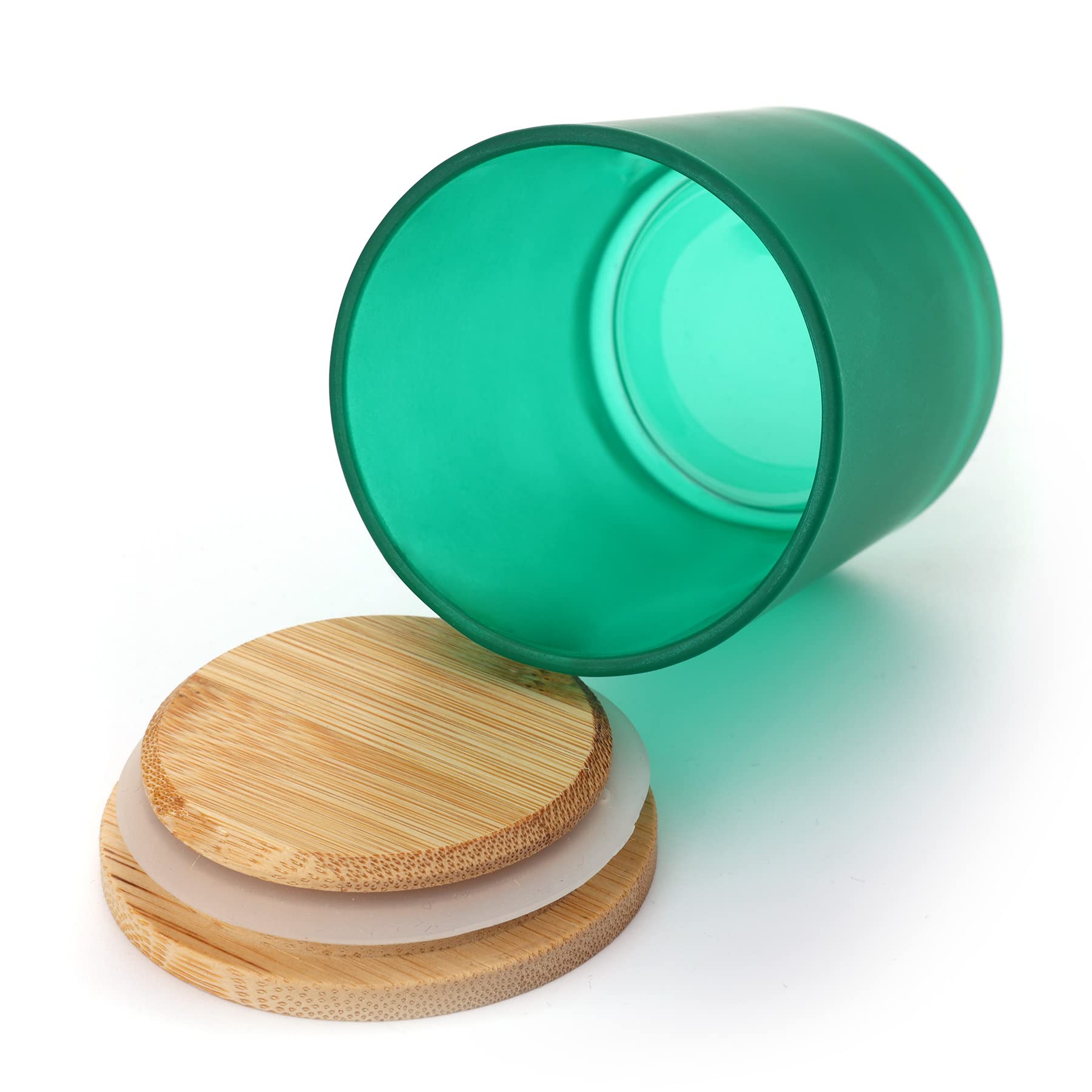 Bocaux à bougies en verre ambr - Amber Jar Candle avis et prix