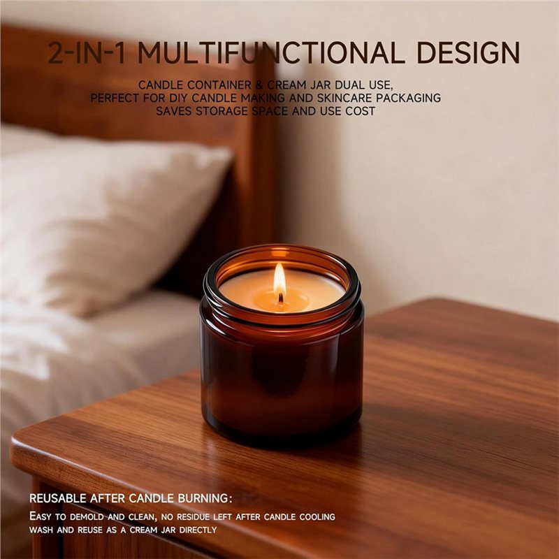 Couvercles intérieurs étanches - Amber Jar Candle avis et prix