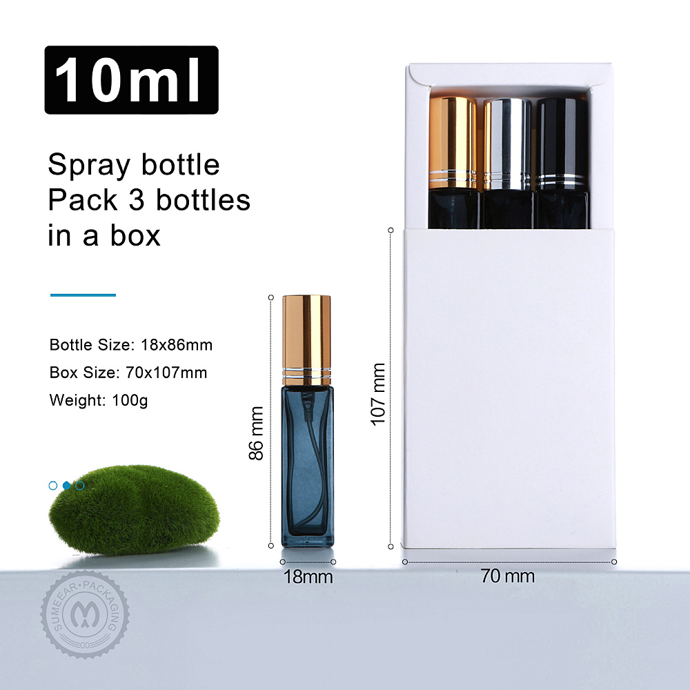 Bouteille de parfum bleue vide - Perfume Atomizer Travel avis et prix