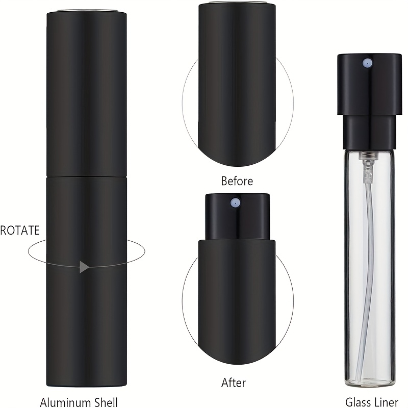 3 ensembles de flacons vaporis - Perfume Atomizer Travel avis et prix