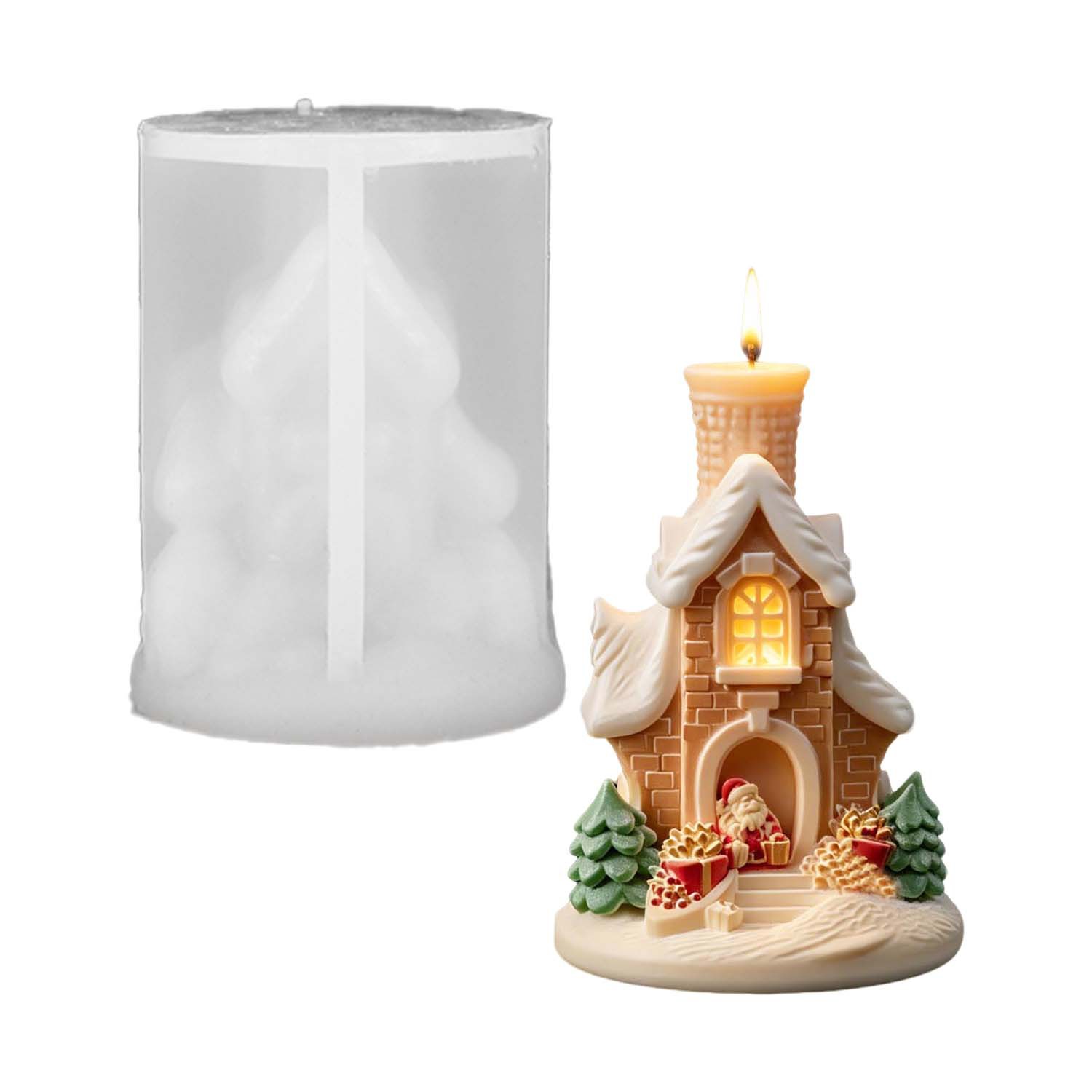 Moule à bougie en silicone 3D  - Home Fragrance Gingerbread avis et prix